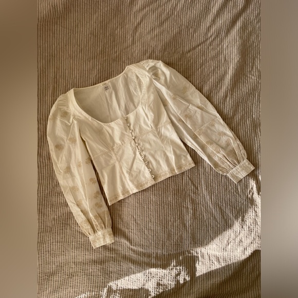 Aritzia Wilfred Palo Santo Blouse - Picture 3 of 13